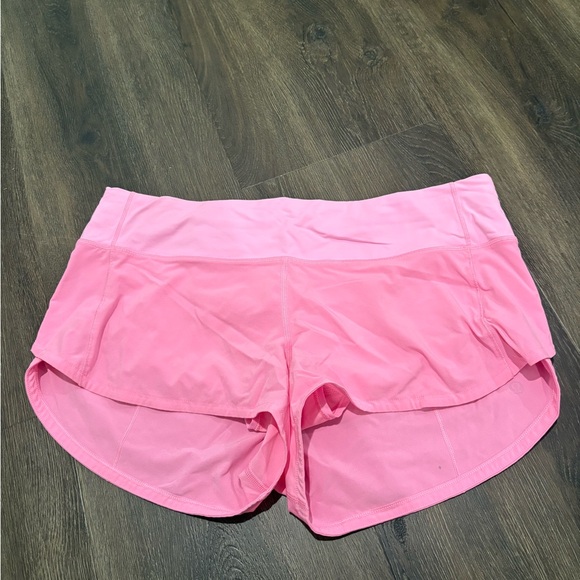 lululemon athletica Pink Athletic Shorts - Picture 1 of 4
